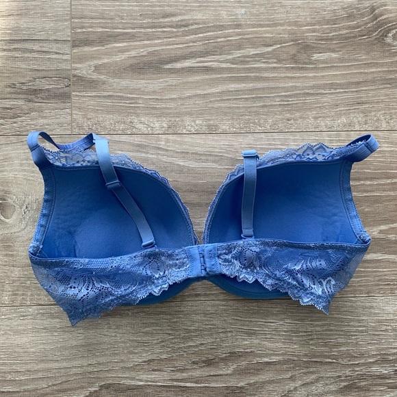 La Senza Blue Lace Push-up Bra - Picture 2 of 3